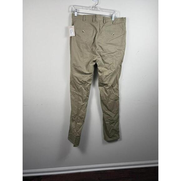 NWT* Peter Millar Crown Chino Quality Pants MF22B06 Sag Khaki 36x35 - Picture 2 of 5